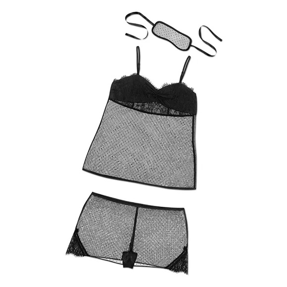 Altuzarra For Target Other - NWT Altuzarra for Target Lingerie Set Black
Dots Camisole Shorts Pajamas S mask